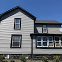 Completed siding project