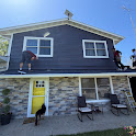 Finished siding detail