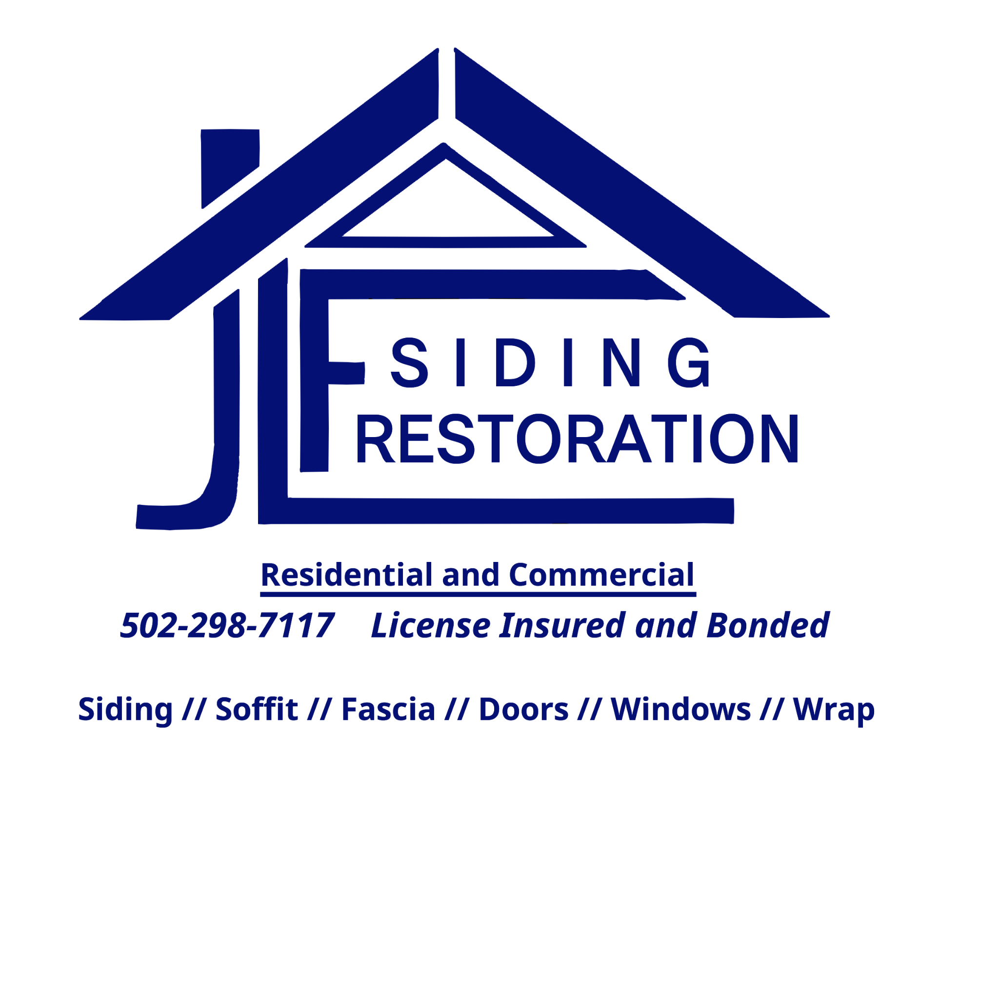 JLF Siding and Restoration logo
